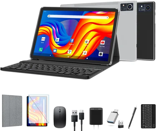 Vista 10 de Tablet de pantalla grande de 12 pulgadas, Android 15 Tablet 16GB RAM 256GB ROM, 2K 2000x1200 Incell Widevine L1 Display, tabletas