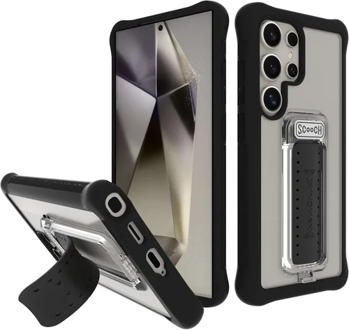 Vista 69 de Scooch Wingman - Funda con función atril para Samsung Galaxy S9 [protección contra caídas de 10 pies] [soporte bidireccional] funda protectora a