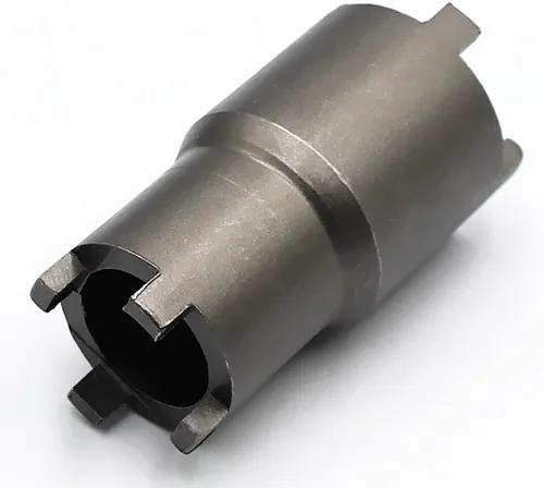 Vista 2 de 20 mm 24 mm Herramienta de extracción de embrague, llave de tuerca de bloqueo removedora de herramienta de llave de tuerca de 4 pines