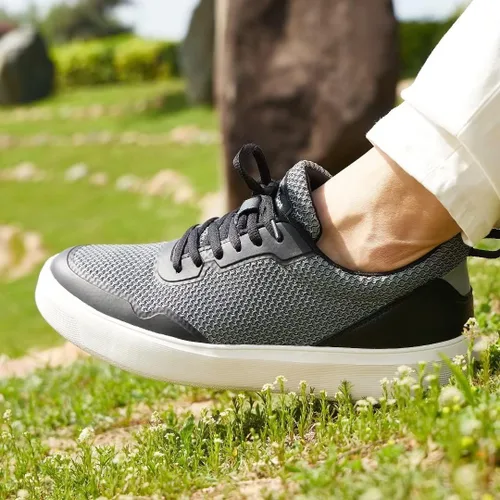 Vista 6 de OrthoComfoot Zapatillas ortopédicas de moda para hombre con soporte de arco cómodos zapatos ortopédicos para fascitis plantar, zapatos de caminar