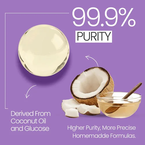 Vista 7 de Coco Glucósido orgánico (12 onzas / 12.0 fl oz) Tensioactivo natural no iónico, agente limpiador y espumante para cosméticos de bricolaje, cuidado