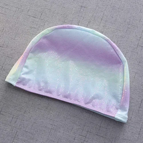 Vista 6 de HIHCBF Traje de baño de una pieza para niñas con volantes Tutú con gorra de sirena y escala, ropa de playa