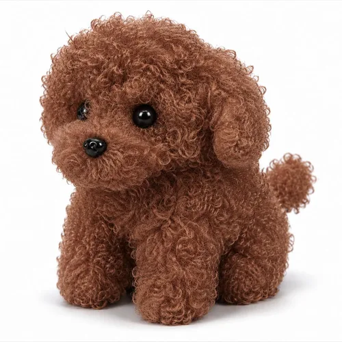 Vista 12 de Juguete de peluche suave de ratón sentado, azul