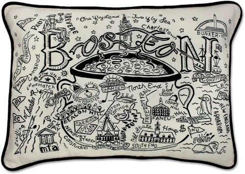 Vista 41 de Catstudio Portland (Oregon) - Almohada decorativa bordada