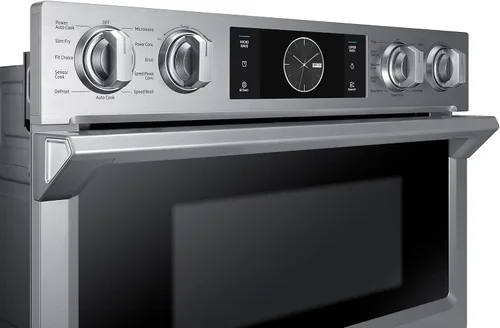 Vista 6 de Samsung NQ70M7770DS Horno eléctrico de pared de combinación de acero inoxidable de 7.0 pies cúbicos