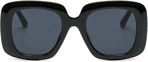 Vista 2 de LJCZKA Oversized Rectangle Sunglasses for Women Trendy Luxury Square Sun Glasses UV Protection