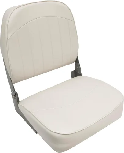 Vista 13 de Wise 8WD734PLS-661 Asiento estándar de espalda baja para barco, Gris/Rojo