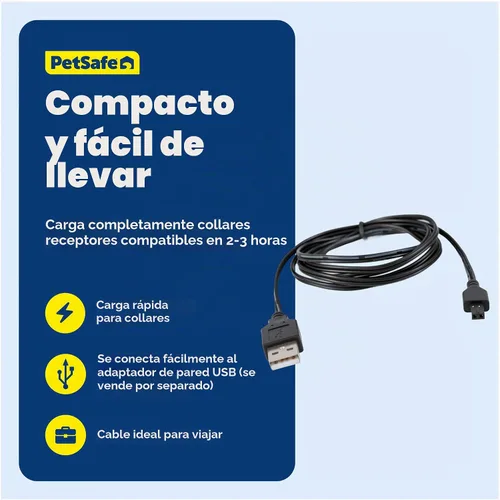 Vista 4 de PetSafe Cable cargador de collar - Valla inalámbrica y en tierra