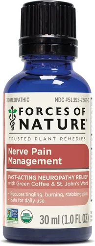 Vista 11 de Forces of Nature Manejo del dolor nervioso, alivio tópico orgánico para la neuropatía y las molestias nerviosas, la medicina homeopática apoya
