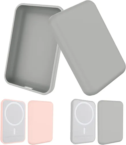 Vista 9 de Paquete de 2 fundas para batería Magsafe, transparente/transparente