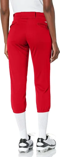 Vista 2 de Alleson Athletic pantalones softball con trabillas de cinturón para mujer