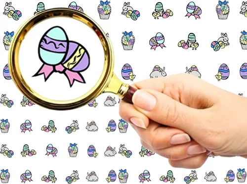 Vista 9 de Adhesivos para uñas (5 hojas) FLONZNAIL Just Watercolors Dots