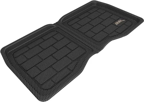 Vista 6 de 3D MAXpider Tapete Elitect de ajuste personalizado (negro) compatible con Tesla Cybertruck 2024-2026 - R1 R2