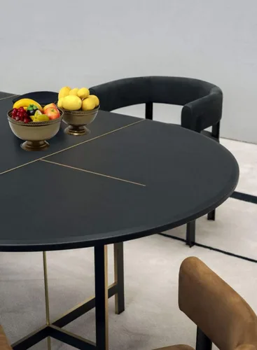 Vista 3 de Serene Spaces Living Cuenco de pedestal de hierro dorado antiguo, cuenco con pies versátiles, juego de 12, mide 5 pulgadas de alto y 8 pulgadas