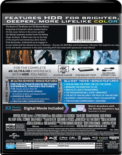 Vista 2 de Van Helsing - 4K Ultra HD + Blu-ray + Digital