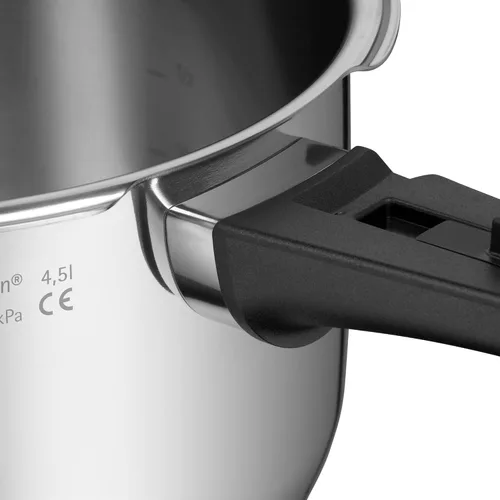 Vista 3 de WMF Perfect Rapid Cooker - Olla de cocción rápida (7.1 in de diámetro, 2 litros y medio, con protección contra llamas), acero inoxidable