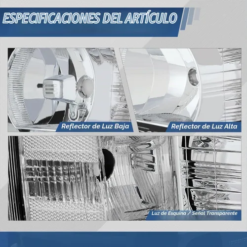Vista 3 de Auto Dynasty Conjunto de faros halógenos compatible con Chevy Silverado 1500 2500HD 3500 GMT900 2007 2008 2009 2010 2011 2012 2013 2014, lado