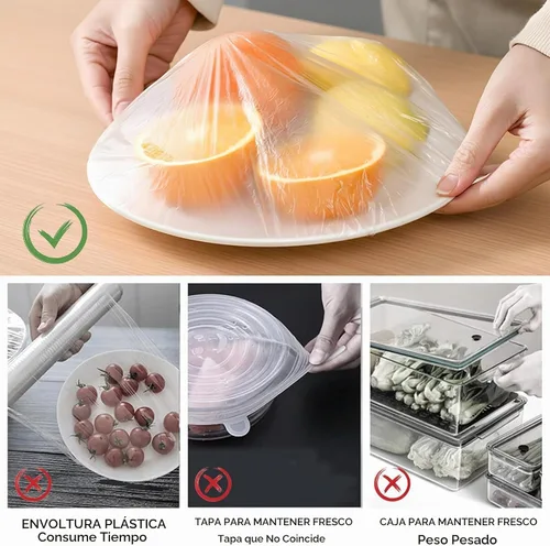 Vista 7 de Homelove 100 fundas para tazones a prueba de pan, envoltura de plástico grande para alimentos, masa madre, pan, horneado, elástico, reutilizable