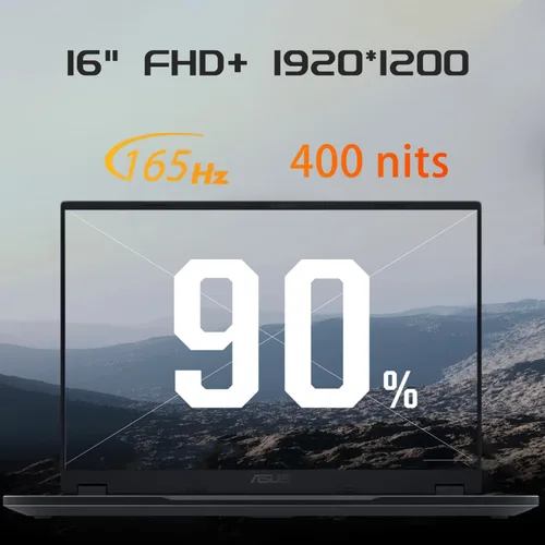 Vista 6 de ASUS TUF F16 RTX 5050 - Portátil para juegos listo para VR, 16 pulgadas FHD+(1920x1200) 165Hz, Intel i7-14650HX, NVIDIA RTX 5050, 16GB DDR5, SSD