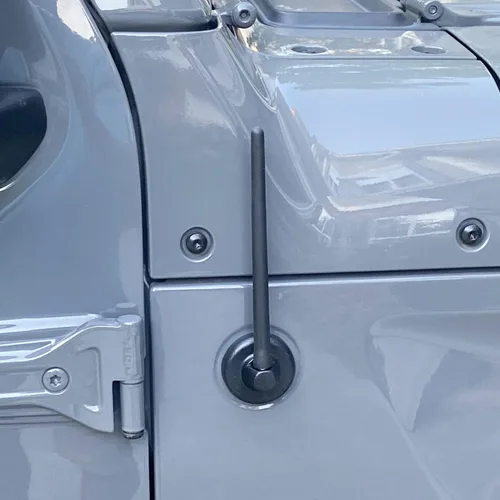 Vista 3 de VOFONO - Antena compatible con Jeep Wrangler Gladiator JL JK JT Unlimited Sport Willys Rubicon Sahara 4xe 2007-2025, antena para radio AM FM