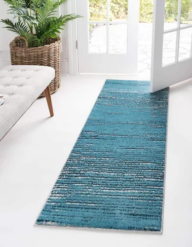 Vista 16 de Unique Loom Oasis Collection - Alfombra de área tranquila (2 x 3 pies, rectangular, gris/marfil)