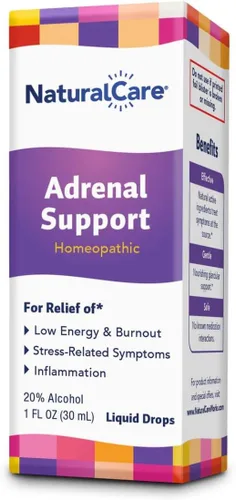 Vista 5 de NaturalCare Soporte suprarrenal, gotas homeopáticas, 1 onza líquida