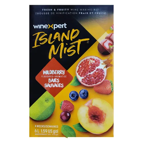 Vista 3 de Winexpert - Kit de vino Shiraz White Wildberry de Island Mist