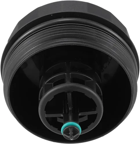 Vista 7 de X AUTOHAUX Cubierta negra del casquillo del filtro del motor del aceite del coche para BMW 128i 135i 228i 320i 328i 335i X1 X3 11-42-7-525-334