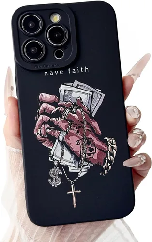 Vista 23 de Funda para iPhone 12 Pro Max (protección contra caídas de grado militar) Funda de teléfono de TPU a prueba de golpes, medusa-12PM Shockproof