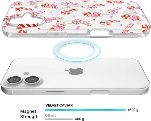 Vista 454 de VELVET CAVIAR Funda para iPhone 15, compatible con MagSafe, probada contra caídas de 10 pies, fundas protectoras de diseño, leopardo color rosa