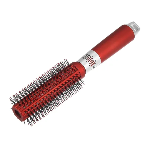 Vista 4 de VOCOSTE Peines para el cabello, cepillo de pelo redondo húmedo y seco, rojo