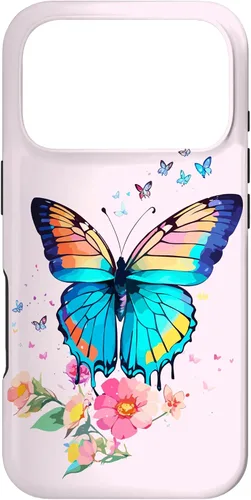 Vista 30 de iPhone 16 Mariposa Hermosa Mariposas Coloridas Amante Entomólogo Caso
