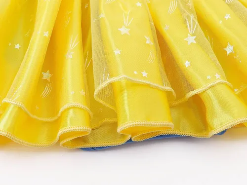 Vista 7 de AmzBarley Mameluco de princesa para bebés y niñas vestido de disfraz de Halloween con diadema para fiesta de primer cumpleaños