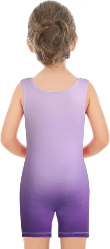 Vista 6 de Phineein Leotardos para gimnasia para niñas, ropa deportiva para danza y baile