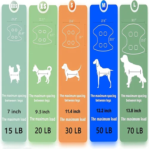 Vista 7 de FEEGO Hamaca de aseo para mascotas para perros y gatos pequeños, hamaca de aseo de perros, eslinga de aseo de mascotas, arnés de aseo para perros