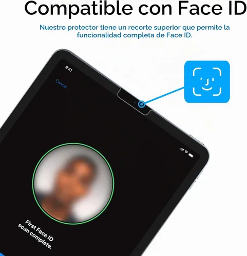 Vista 5 de TechMatte Protector de pantalla compatible con iPad Air 5/Air 4/iPad Pro 11