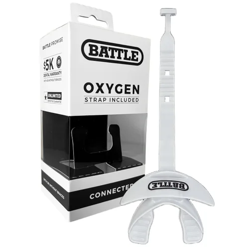 Vista 13 de Battle protector bucal con correa conectada, para labios, con oxígeno, 2.5