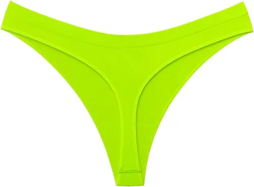 Vista 15 de Tangas francesas de cintura alta bragas de alta elasticidad sin costuras tangas Paquete de 3 Rojo