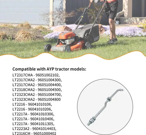 Vista 3 de 195270 Kits de suspensión de elevación frontal 140209 140208 para Husqvarna Poulan Roper Craftsman Weed Eater Reemplazar 532195270 581506902 191912