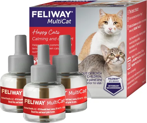 Vista 10 de Feliway MultiCat (48 ml) Relleno de difusor Armonía constante y calma entre gatos en casa