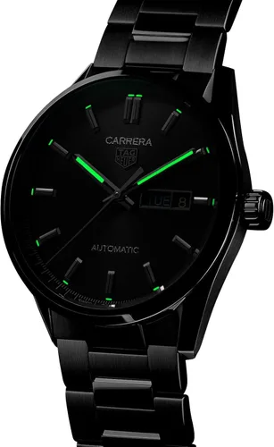 Vista 5 de TAG Heuer Carrera Automatic Watch - Diámetro 1614in WBN2010BA0640 Negro - Classic