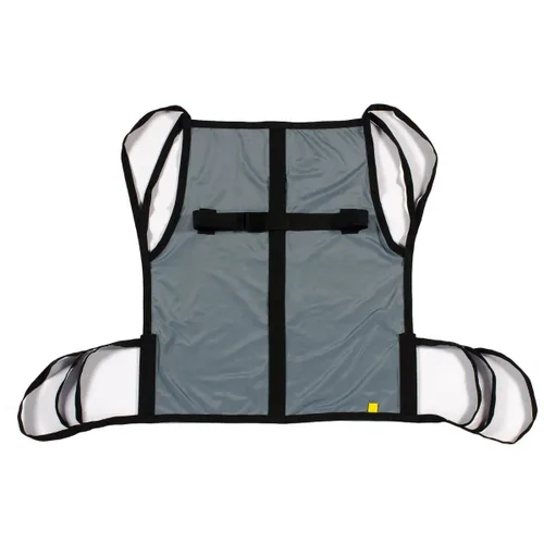 Vista 2 de Patient Aid - Eslinga de elevación de pacientes de cuerpo completo de una pieza con correa de posicionamiento 130-225 lb Capacity Comfy