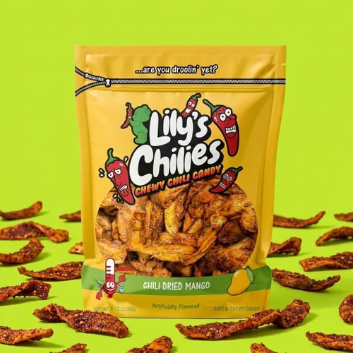 Vista 12 de Lilys Chilies, Caramelos masticables agrios y chiles (cinturones de manzana con chile)