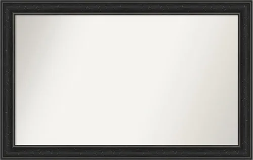 Vista 92 de Amanti Art Espejo personalizado, gran espejo de baño estrecho, espejo de pared o espejo de tocador de baño sobre el fregadero (24 x 24 pulgadas)