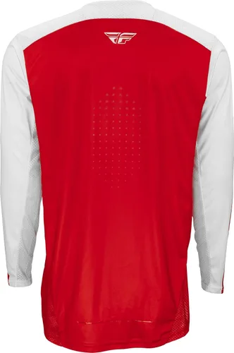 Vista 2 de Fly Racing Camiseta Lite para adultos 2022 (rojo/blanco, talla XL)