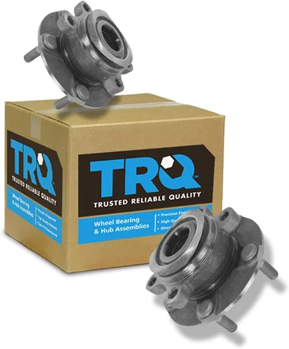 Vista 163 de TRQ Juego de 2 rodamientos de rueda delantera y conjunto de cubo compatible con Tesla 3 2020 Y 2018-2019 para Tesla 3 2020 Tesla Y AWD 2018-2019