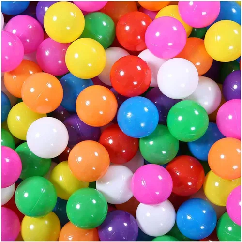 Vista 19 de GOGOSO Bolas para corral de bolas para niños pequeños plásticos accesorios a prueba de aplastamiento duraderos formas divertidas juguetes de baño