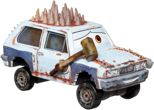 Vista 2 de Disney Cars 2023 Mattel - Carros de metal fundidos a presión a presión a escala 1:55 Road Rumbler Jeremy