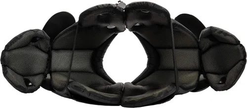 Vista 3 de Champro Scorpion - Hombreras de fútbol americano juvenil Negro/Azul
