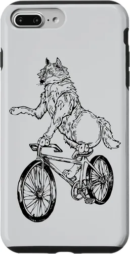 Vista 12 de Wolf Cycling Bicycle Funny Animal Cyclist Biking Bike Case for iPhone 17